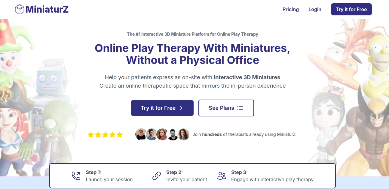 MiniaturZ Website Preview